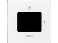 ABB-basic55 Afdækning til radio, mat hvid, 1 modul