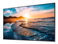 Samsung QH75R - 75 Diagonalklasse QHR Series LED-bakgrunnsbelyst LCD-skjerm - digital signering - Tizen OS 4.0 - 4K UHD (2160p) 3840 x 2160 - HDR - New Edge Backlight - svart
