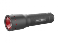 Led Lenser P7R, Lommelykt, Sort, Rotasjon, IPX4, Lade, CE, RoHS