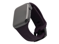 UAG Apple Watch Band 45mm/44mm/42mm, Series 7/6/5/4/3/2/1/SE - Scout Eggplant - Klokkestropp for smart armbåndsur - aubergine - for Apple Watch (42 mm, 44 mm)