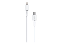 Anker PowerLine Select - Lightning-kabel - Lightning hann til USB-C hann - 1.83 m - skjermet - flertrådet, Power Delivery-støtte - for Apple iPad/iPhone/iPod (Lightning)