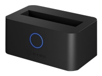 RaidSonic ICY BOX IB-2501U3 - HDD-dokkestasjon - brønner: 1 - 2.5 - SATA 6Gb/s - USB 3.0 - matt svart
