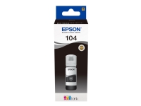 Epson EcoTank 104 - 65 ml - svart - original - blekkbeholder - for EcoTank ET-1810, 2715, 2721, 2810, 2811, 2812, 2814, 2815, 2820, 2821, 2825, 2826, 4800