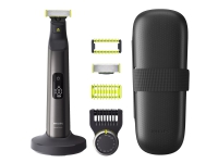 Philips OneBlade Pro QP6650 Face + Body - Trimmer - trådløs - krom