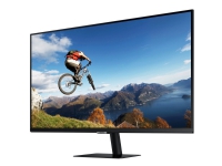 Samsung S32AM700UU - M70A Series - LED-skjerm - Smart - 32 - 3840 x 2160 4K @ 60 Hz - VA - 250 cd/m² - 3000:1 - HDR10 - 8 ms - 2xHDMI, USB-C - høyttalere - svart