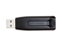 Verbatim Store 'n' Go V3 - USB-flashstasjon - 128 GB - USB 3.2 Gen 1 - svart