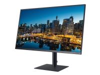 Samsung F32TU870VU - TU87F Series - LED-skjerm - 32 (31.5 synlig) - 3840 x 2160 4K @ 60 Hz - VA - 250 cd/m² - 2500:1 - HDR10 - 8 ms - 2xThunderbolt 3, HDMI, DisplayPort - mørkegrå/blå