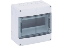 Gruppetavle AKE 09, 9 moduler HxBxD: 200x200x122 mm IP 55 polystyrol, lysegrå RAL 7035