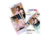 Fujifilm Instax Mini Mermaid Tail - Hurtigvirkende fargefilm - instax mini - ISO 800 - 10 eksponeringer