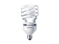 Philips Tornado High Lumen - Integrert kompakt fluorescerende lyspære - form: spiralrør - E40 - 75 W (ekvivalent 340 W) - klasse A - varmt hvitt lys - 2700 K