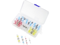 TRU COMPONENTS TC-9508160 Crimpkonnektor Sortimentskasse, inkl. Rundstik 6 mm² 6 mm² Helisoleret Hvid, Rød, Blå , Gul 1 stk