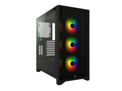 Corsair iCUE 4000X RGB Midi Tower (sort)