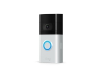 Ring Video Doorbell 3 - Dørklokke - trådløs - 802.11b/g/n - 2.4 Ghz, 5 GHz - satin-nikkel