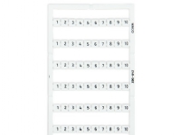 Wago 248-502, Terminalblokkmarkører, Hvit, 5 mm, 6,7 g