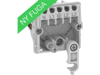 LAURITZ KNUDSEN FUGA komfurudtag 5-polet 1 modul, uden afdækning.