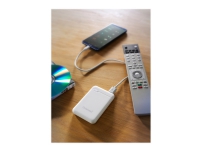 Intenso XS20000 - Strømbank - 20000 mAh - 3.1 A - 2 utgangskontakter (USB, USB-C) - hvit