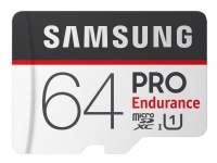 Samsung PRO Endurance MB-MJ64GA - Flashminnekort (microSDXC til SD-adapter inkludert) - 64 GB - UHS-I U1 / Class10 - microSDXC UHS-I