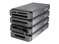 SanDisk Professional PRO-READER - Red MINI-MAG Edition - drevkabinett - USB 3.2 (Gen 2)