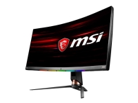 MSI Optix MPG341CQR - LED-skjerm - gaming - kurvet - 34 - 3440 x 1440 UWQHD @ 144 Hz - VA - 400 cd/m² - 3000:1 - DisplayHDR 400 - 1 ms - 2xHDMI, DisplayPort, USB-C - svart