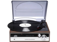 Denver VPR-190, Brun, FM, 3,5 mm, AC, 230 V, 50 Hz