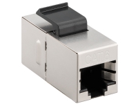 Goobay 96100, Metallisk, RJ-45, RJ-45