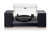 Lenco LS-300, Beltedrevet platespiller, Svart, Tre, 33,45 RPM, 33,45 RPM, 24 W