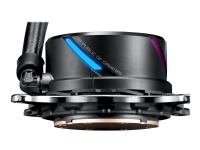 ASUS ROG STRIX LC 120 - Væskekjølesystem for prosessor - (for: LGA1156, LGA1366, LGA1155, LGA2011, LGA1150, LGA2011-3, LGA1151, AM4, LGA2066, TR4) - aluminium med kobberbasis - 120 mm