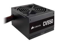 CORSAIR CV Series CV550 - Strømforsyning (intern) - ATX12V 2.31/ EPS12V 2.92 - 80 PLUS Bronze - AC 100-240 V - 550 watt - Europa - svart pulverjakke