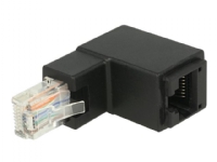 Delock - Nettverksadapter - RJ-45 (hann) vinklet til RJ-45 (hunn) - UTP - CAT 6