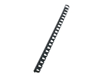 GBC CombBind - 16 mm - 21 ringer - A4 (210 x 297 mm) - 145 ark - svart - 100 stk plastbindekam - for P/N: 2101435, 4400399, IB271106, IB271717