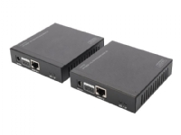 DIGITUS Professional DS-55502 4K HDMI KVM Extender Set - KVM / lydutvider - HDBaseT - USB - opp til 70 m