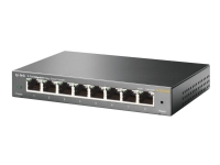 TP-Link JetStream TL-SG108E Easy Smart Switch - Switch - ikke-styrt - 8 x 10/100/1000 - stasjonær