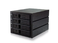 RaidSonic ICY BOX IB-564SSK - Lagringsdrevhylse med kjølevifte - 3.5 - svart