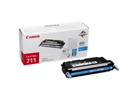 Canon 711 - Cyan - original - tonerpatron - for imageRUNNER C1022 i-SENSYS MF9130, MF9170, MF9220, MF9280 Satera LBP5300, LBP5400