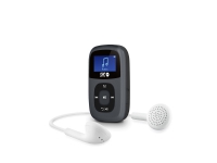 SPC Sparrow, MP3-spiller, 8 GB, 3.5mm, FM-radio, 21 g, Sort