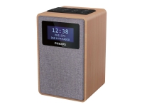Philips TAR5005 - Klokkeradio - 1 watt - lett tre