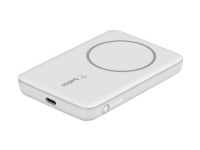 Belkin BOOST CHARGE - Strømbank - 2500 mAh - 7.5 watt (MagSafe) - hvit - for Apple iPhone 12, 12 mini, 12 Pro, 12 Pro Max