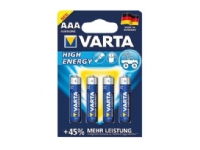 Varta High Energy - Batteri 4 x AAA - Alkalisk