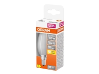 OSRAM LED STAR - LED-filamentlyspære - form: B35 - E14 - 6 W (ekvivalent 60 W) - klasse D - varmt hvitt lys - 2700 K