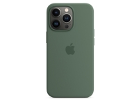 Apple - Baksidedeksel for mobiltelefon - med MagSafe - MagSafe-samsvar - silikon - lemon zest - for iPhone 13 Pro