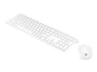 HP Pavilion 800 - Tastatur- og mussett - trådløs - Pan Nordic - hvit - for OMEN by HP Laptop 16 Pavilion TP01 Pavilion Aero Laptop 13 Pavilion Gaming TG01