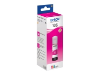 Epson 106 - 70 ml - magenta - original - blekkbeholder - for EcoTank ET-7700, ET-7750, L7160, L7180 Expression Premium ET-7700, ET-7750