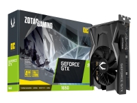 ZOTAC GAMING GeForce GTX 1650 OC - Grafikkort - GF GTX 1650 - 4 GB GDDR6 - PCIe 3.0 x16 - DVI, HDMI, DisplayPort