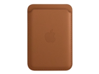 Apple Wallet with MagSafe - Lomme for mobiltelefon / kredittkort - lær - salbrun - for iPhone 12, 12 mini, 12 Pro, 12 Pro Max