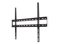 Hama FIX TV Wall Bracket 5 stars, XL - Monteringssett (veggmontering, 2 monteringsbraketter, monteringsmaskinvare) - for LCD-TV - stål - svart - skjermstørrelse: 47-90 - veggmonterbar