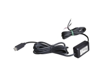 Til direkte tilslutning til batteri ProCar Conrad USB-C Ladekabel, wassergeschützt IP44, 12-24V, Ausgang:5V, 3000mA 12 V til 5 V, 24 V til 5 V 3 A Kabel med