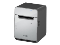 Epson TM L100 (111) - Kvitteringsskriver - termolinje - Rull (8 cm) - 203 x 203 dpi - inntil 170 mm/sek - USB 2.0, Gigabit LAN, USB 2.0 vert - svart