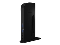 ICY BOX IB-DK2242AC - Dokkingstasjon - USB-C - 2 x DP - GigE - 45 watt