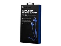 Skullcandy Jib+ Wireless - Ørepropper med mikrofon - i øret - Bluetooth - trådløs - koboltblå