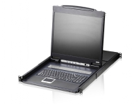 Aten CL1308N, 1280 x 1024 piksler, Rack-montering, 22 W, 1U, Sort